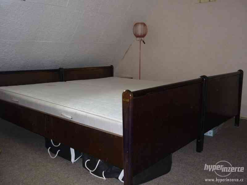 Retro manželská postel - foto 1