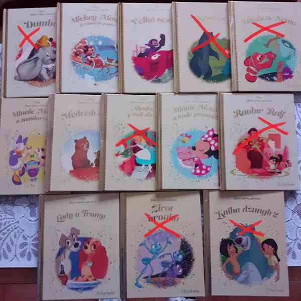 dětské knížky,Walt Disney, pohádky,Komisař Vrťapka.... - foto 3
