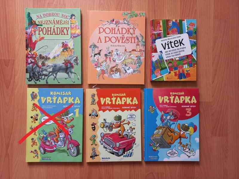 dětské knížky,Walt Disney, pohádky,Komisař Vrťapka.... - foto 2