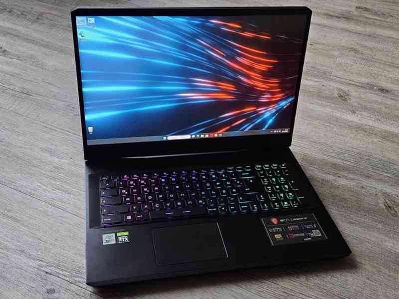 Takřka nový herní notebook MSI GP76 Leopard s RTX 3070 - foto 2