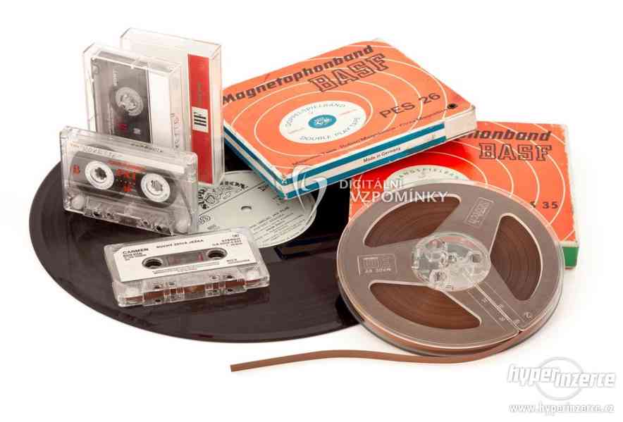 Digitalizace magnetofonových pásek a kazet na CD - foto 2