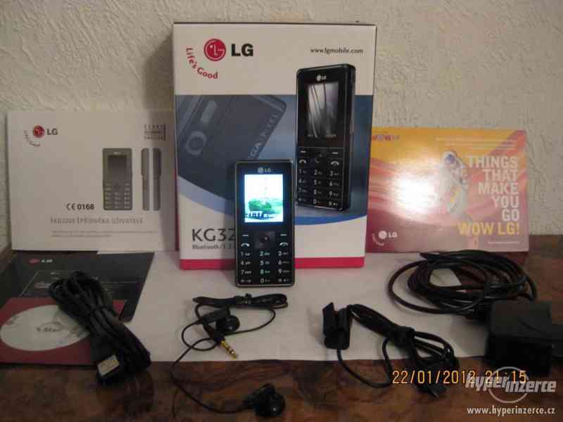 LG KG-320S+SIM karta s bonusem 1.200,-Kč ZDARMA!!! - foto 1