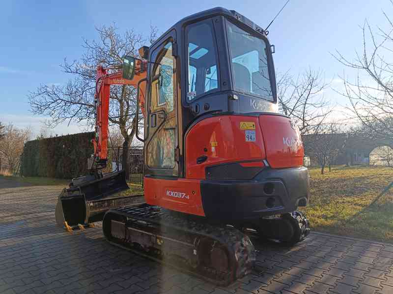 Minibagr Kubota KX 037- 4 Hi - Spec. - foto 5