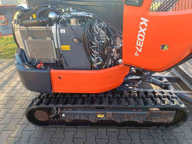 Minibagr Kubota KX 037- 4 Hi - Spec. - foto 9