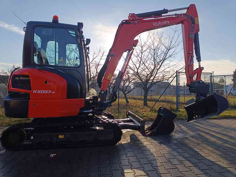 Minibagr Kubota KX 037- 4 Hi - Spec. - foto 2