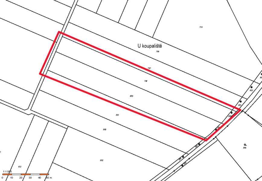 Prodej pole - orné půdy 7562 m², Ctiněves okr. Roudnice n. L - foto 3