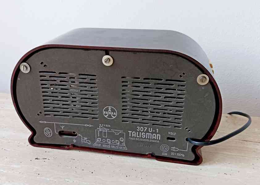 Starožitné rádio Tesla Talisman 307U po kompletní renovaci - foto 9