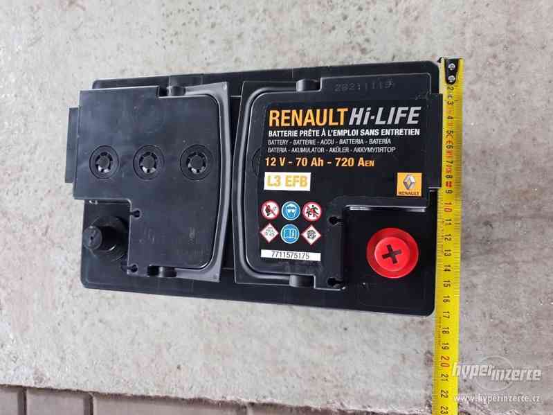 Autobaterie Renault HI-LIVE , 12V 70Ah , 720A - bazar - Hyperinzerce.cz