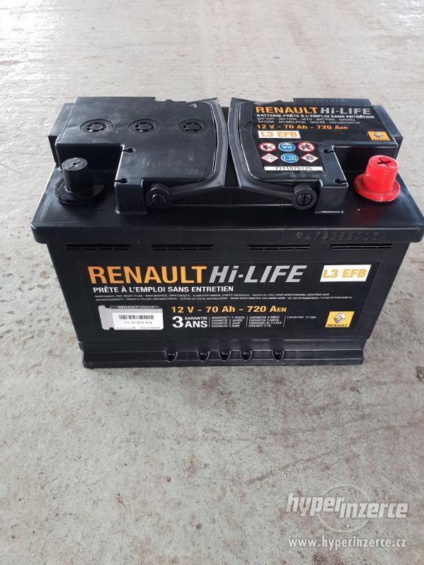 Autobaterie Renault HI-LIVE , 12V 70Ah , 720A - bazar - Hyperinzerce.cz