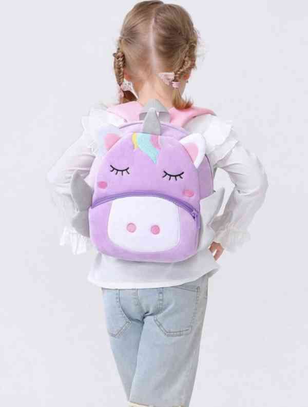 Dětský plyšový batoh Unicorn - foto 3