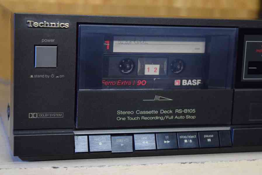 TECHNICS RS-B105 VÝBORNÝ STEREO TAPE DECK !!!  - foto 2