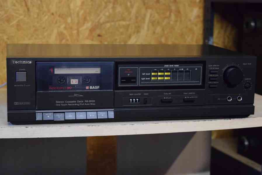 TECHNICS RS-B105 VÝBORNÝ STEREO TAPE DECK !!!  - foto 1