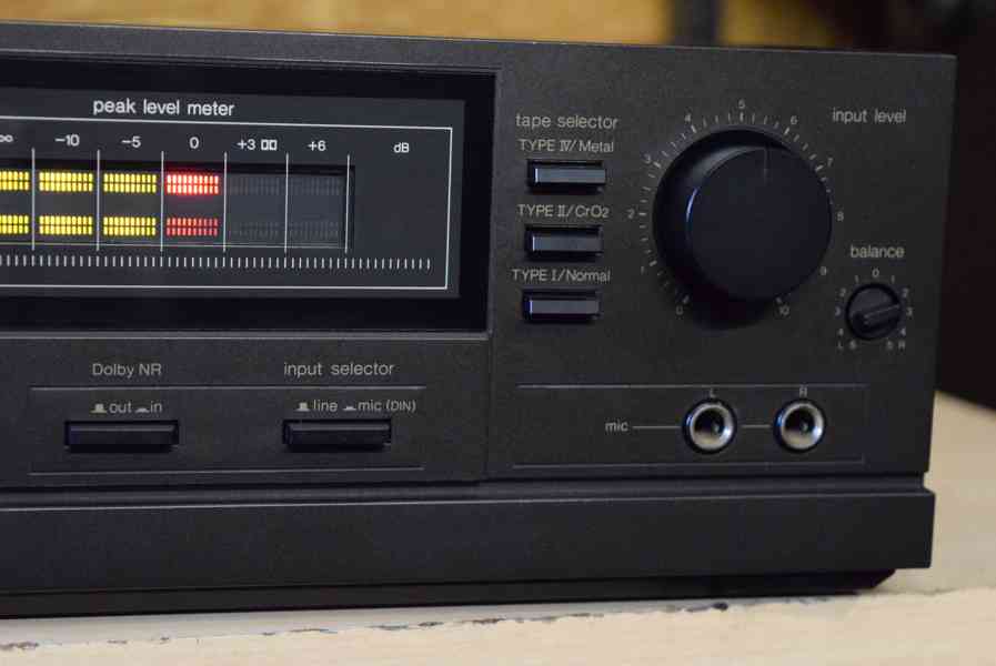 TECHNICS RS-B105 VÝBORNÝ STEREO TAPE DECK !!!  - foto 4