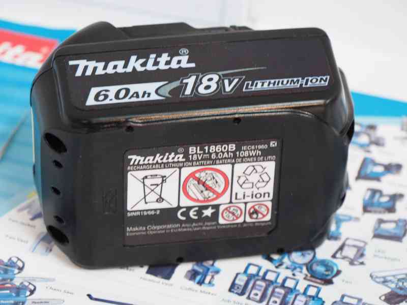 Nové Baterie Makita 18V 6.0Ah  - foto 4