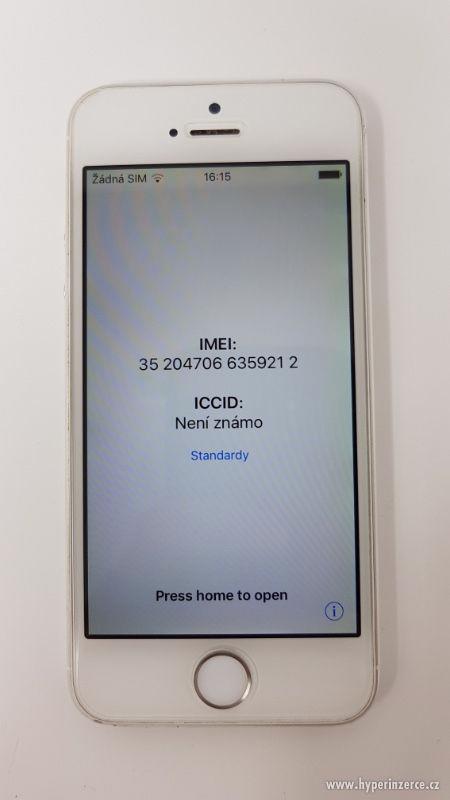 iPhone 5S 16GB Silver - foto 3