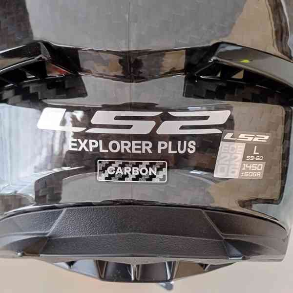 Enduro přilba LS2 Explorer Carbon Glos - foto 11