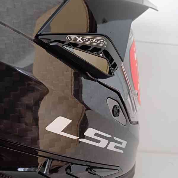 Enduro přilba LS2 Explorer Carbon Glos - foto 6