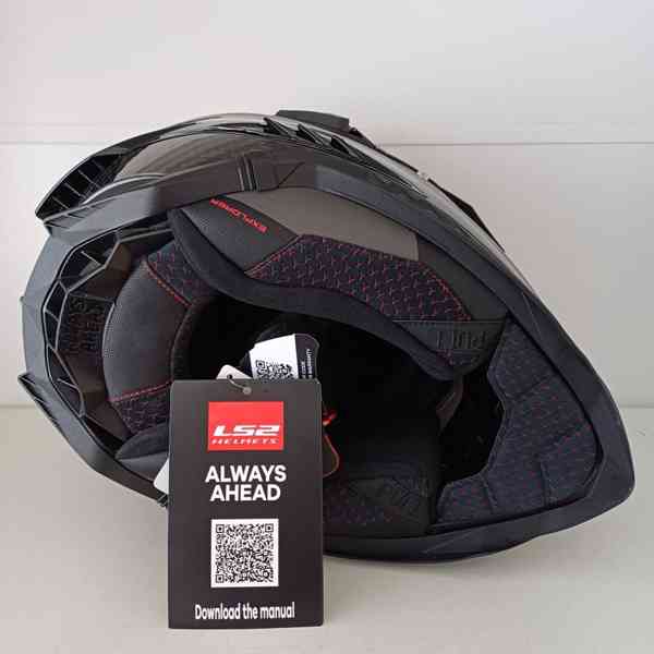 Enduro přilba LS2 Explorer Carbon Glos - foto 9