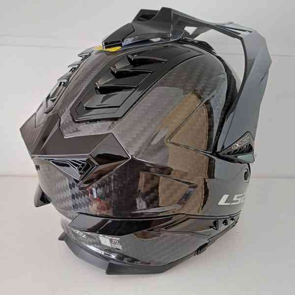 Enduro přilba LS2 Explorer Carbon Glos - foto 7