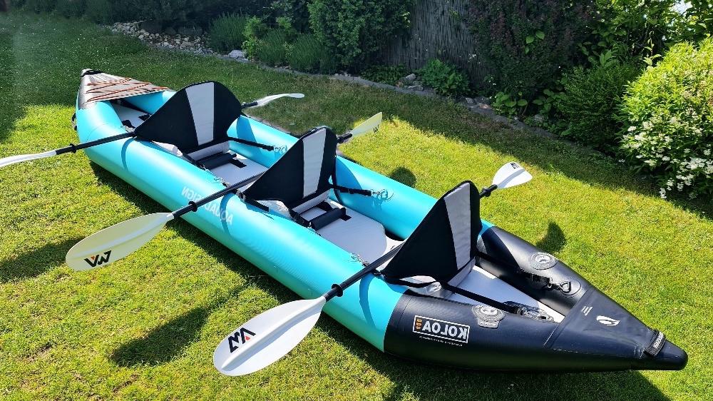 Prodám zcela nový, ještě zabalený Kajak Koloa 400 s pádly. - foto 2