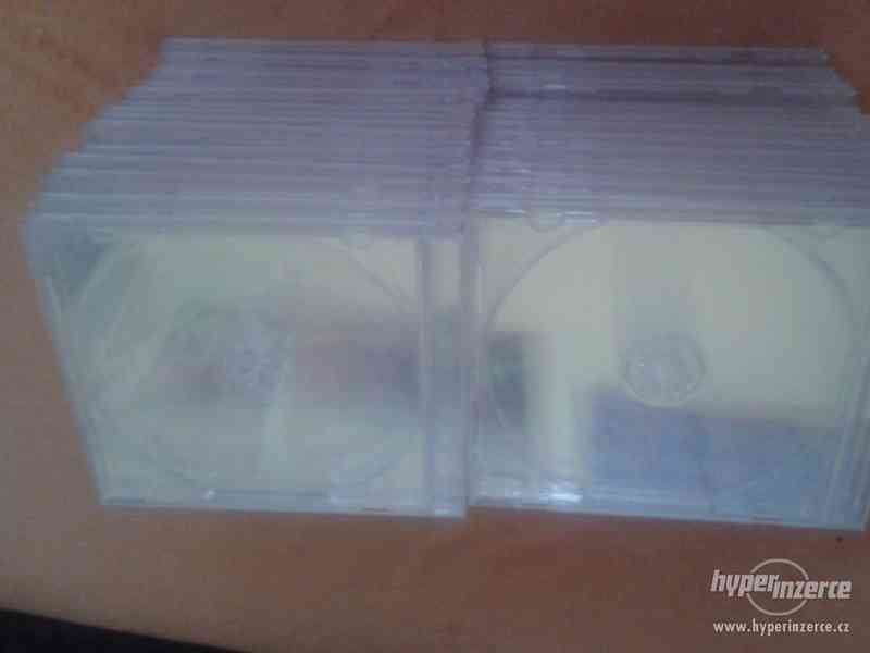 CD-DVD krabičky čiré 100ks - foto 2
