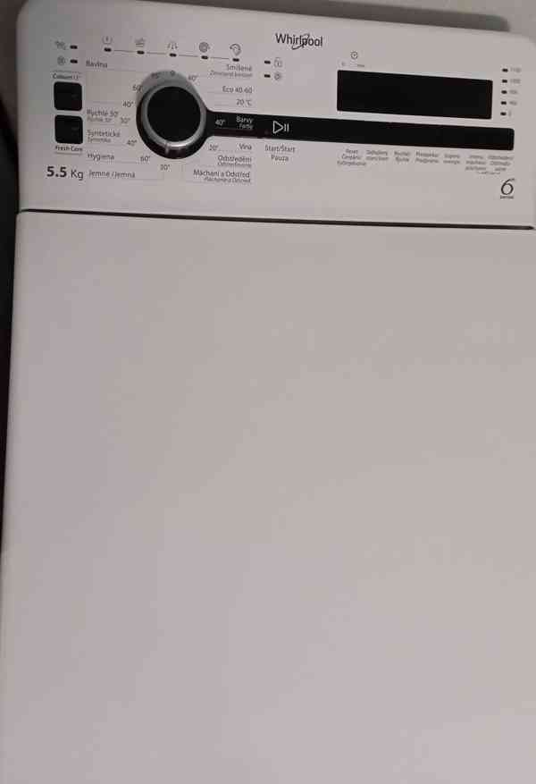 Pračka Whirlpool TDLRB 55140S, v záruce - foto 4