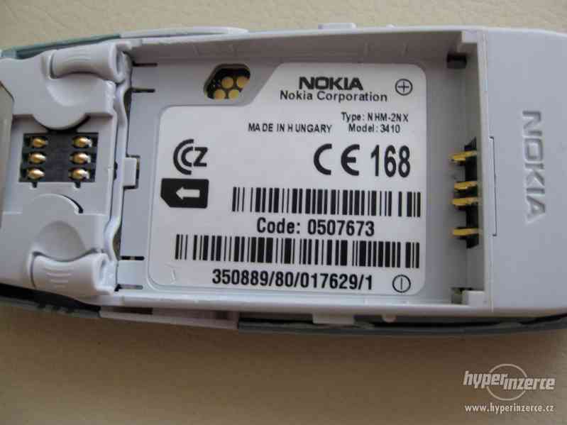 Nokia 3410 - plně funkční mobilní telefony z r.2002 - foto 11