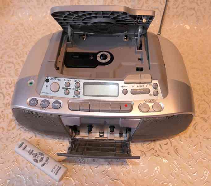 SONY CD Radio cassete-corder CFD - S03CP - foto 5