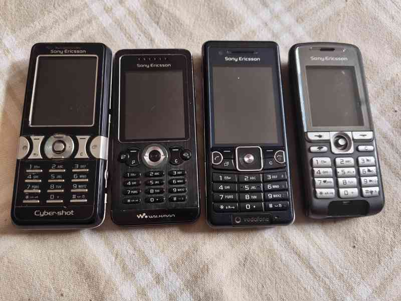 Mobilní tlačítkové telefony Sony Ericsson č.2 - foto 3