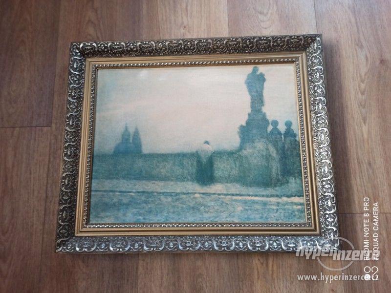 reprodukce obrazu V podvečer na Hradčanech a PIAZZA S. MARCO - foto 1