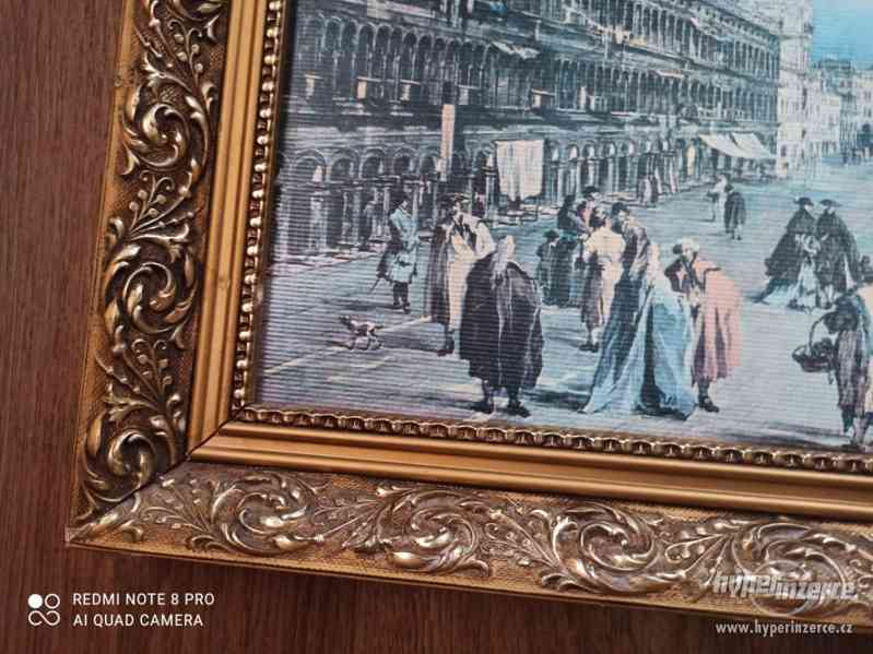 reprodukce obrazu V podvečer na Hradčanech a PIAZZA S. MARCO - foto 4