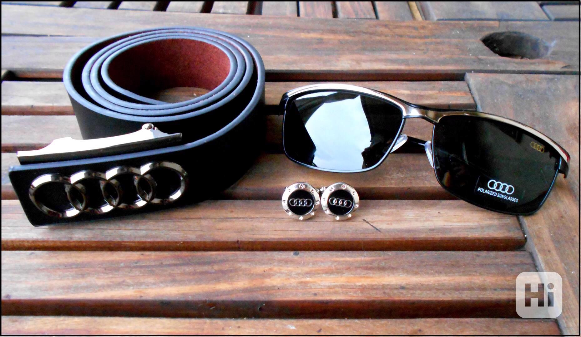 Pánský set AUDI (Brýle,Opasek,Manžetové knoflíčky) - foto 1