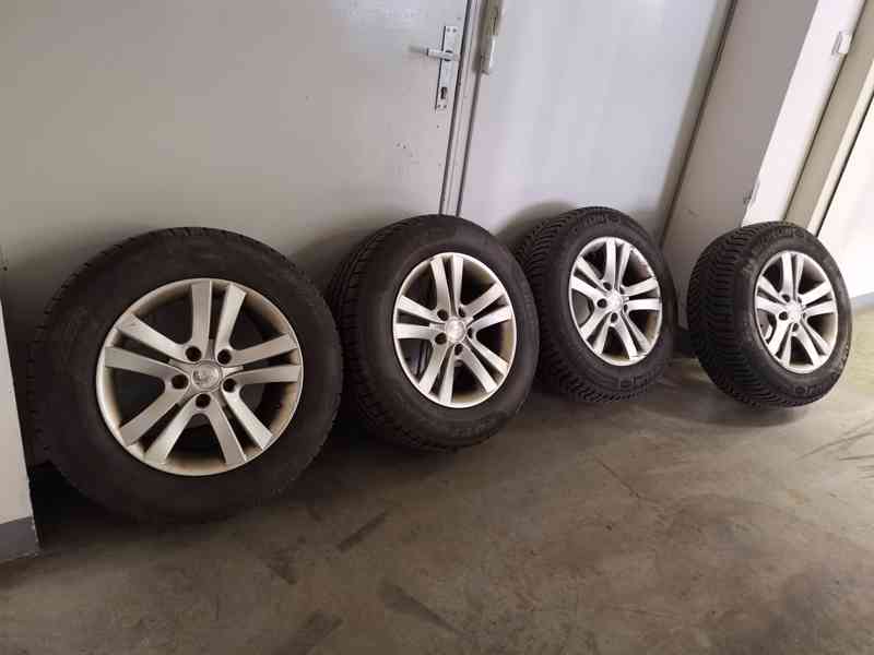Alu kola Aluett 16" 7,5Jx16H2 ET35 5X112 +zimní 225 60 16 - foto 2