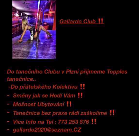 Topples tanečnice  - foto 1