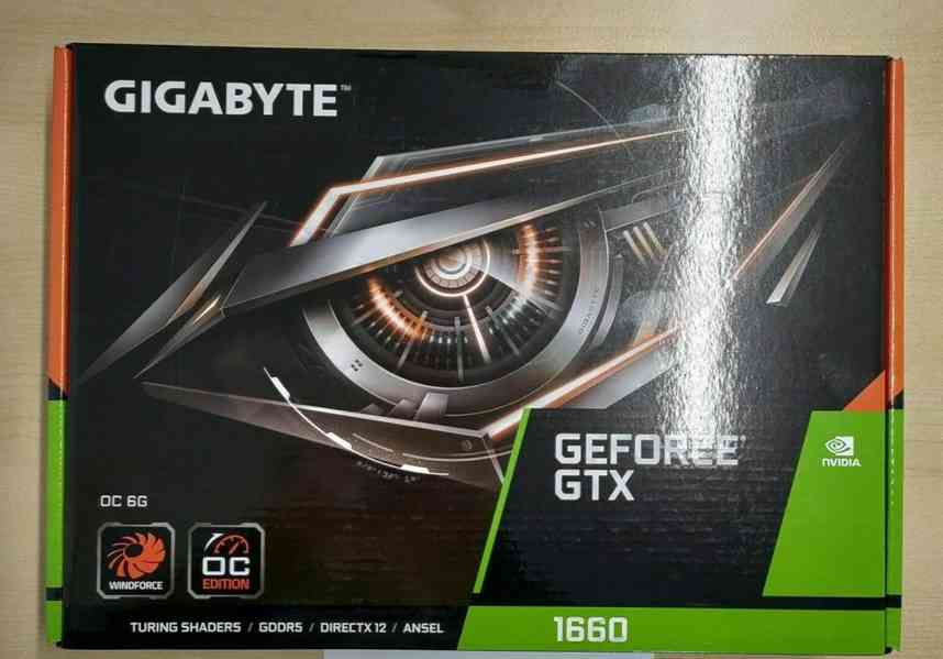 GIGABYTE GeForce GTX 1660 OC / 6GB - foto 1