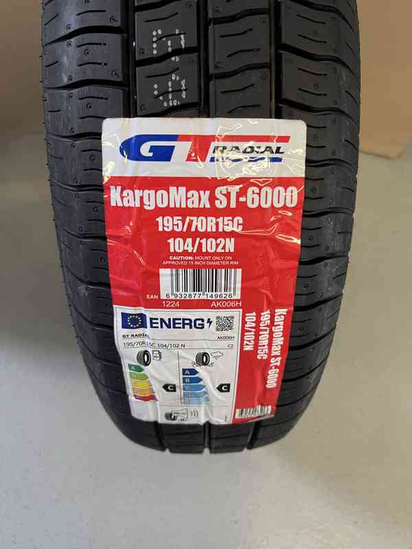 Pneumatika GT RADIAL KargoMax ST-6000 karavan NOVÁ - foto 2