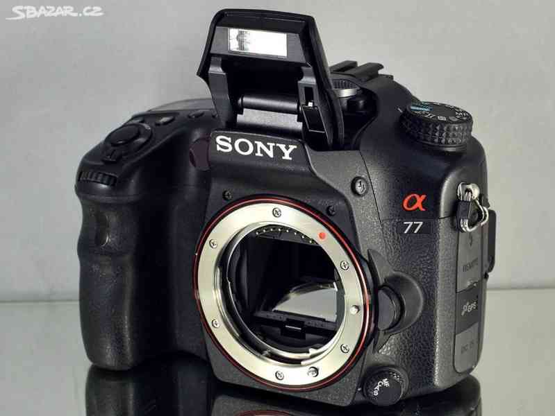 Sony SLT- A77 DSLR*24,3MPix*Full HDV*GPS 90700 Exp - foto 3