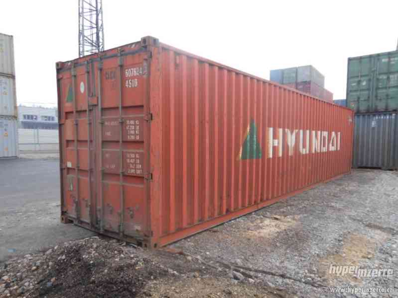 Lodní namorny kontejner na prodej 40´HC ODBER IHNED - foto 1