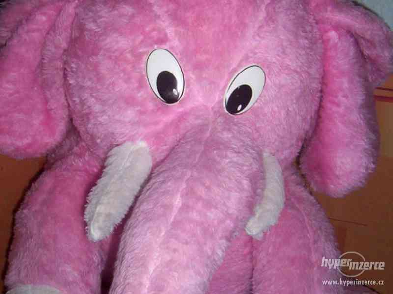 Růžový slon maxi - foto 4