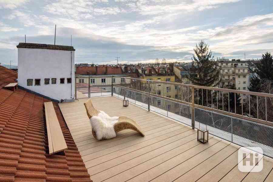 Slunný mezonetový byt 3+kk, 140 m2, se třemi terasami,  Praha 6 Dejvice, ulice Kotěrova - foto 17