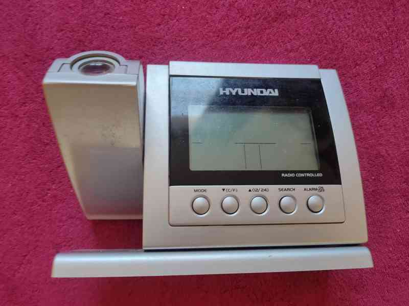 rádio budík a meteostanice HYUNDAI projekce na zeď - foto 3