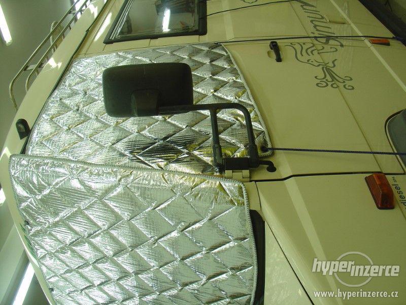 termoizolační folie na okna karavan Mercedes Vario - foto 3