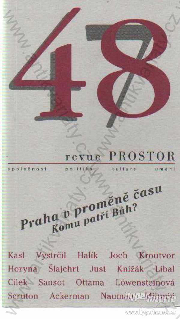 47 / 48 revue Prostor, Praha 2000 - foto 1