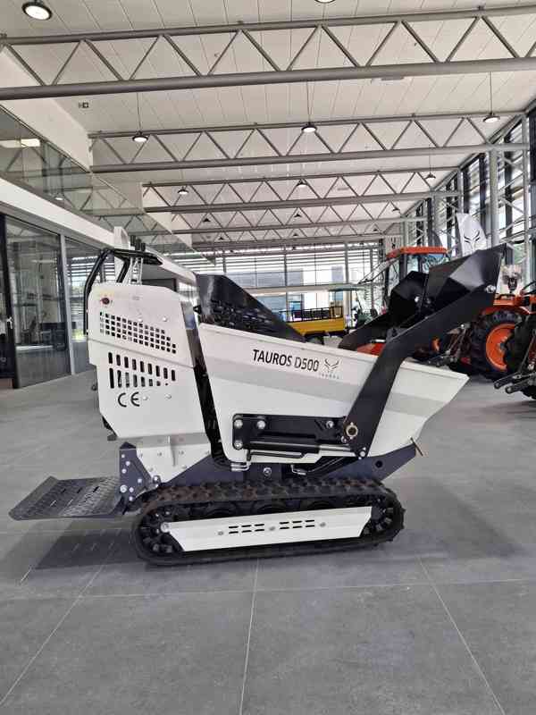 Nový pásový mini dumper Tauros D500 - foto 8