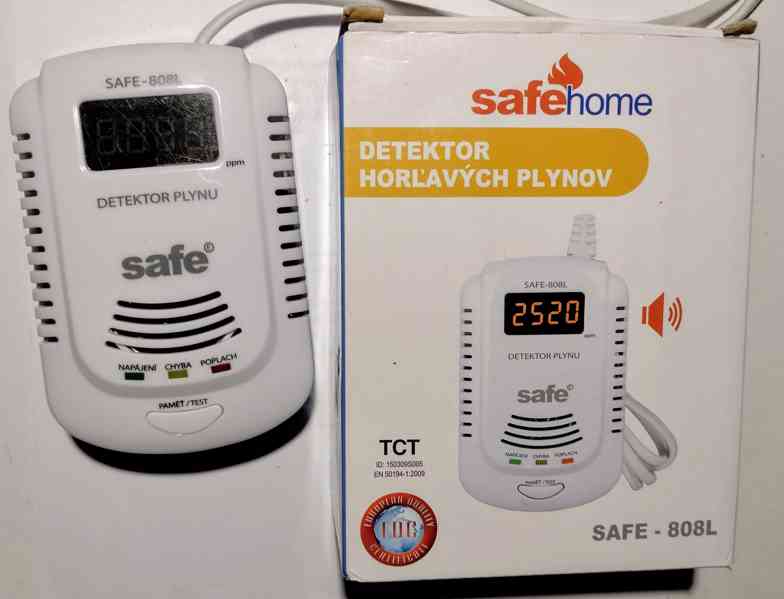 Detektor hořlavých a výbušných plynů SAFE 808L - foto 1