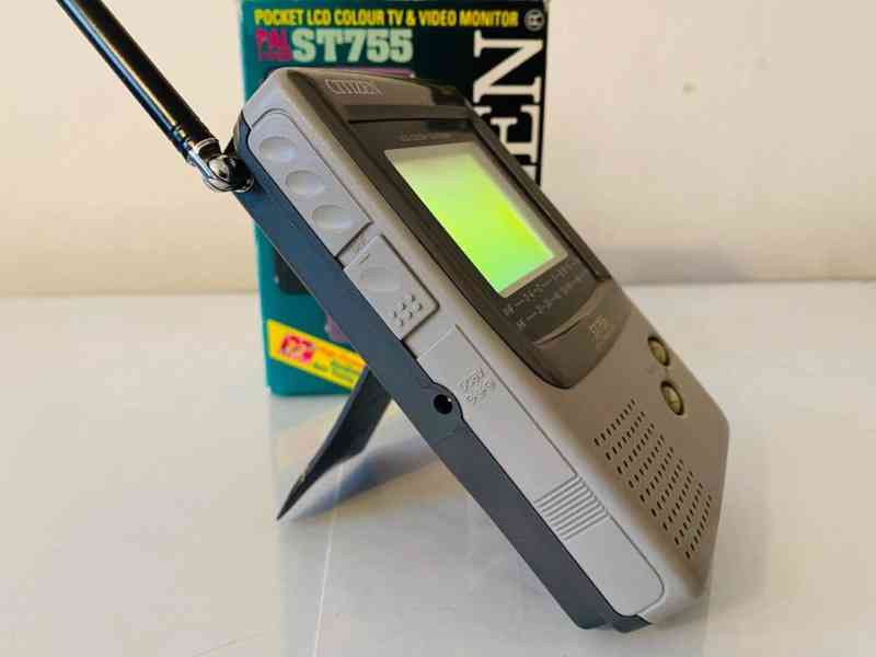 Kapesní Citizen, LCD TV ST 755, 90.léta - foto 10
