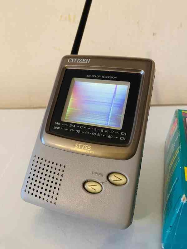 Kapesní Citizen, LCD TV ST 755, 90.léta - foto 11