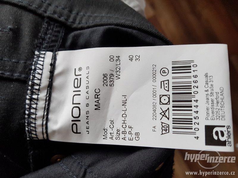 Prodám originál nenošené,nové kalhoty Pionier-MARC, W32/L34 - foto 3