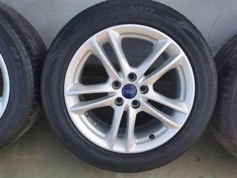 Alu kola Ford Mondeo 7,5x17 5x108 235/50R17 letní pneu - foto 5
