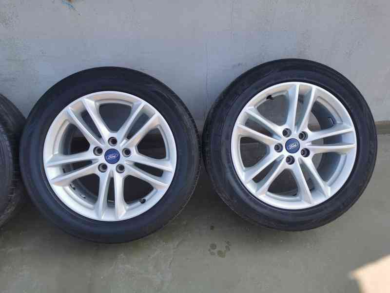 Alu kola Ford Mondeo 7,5x17 5x108 235/50R17 letní pneu - foto 3